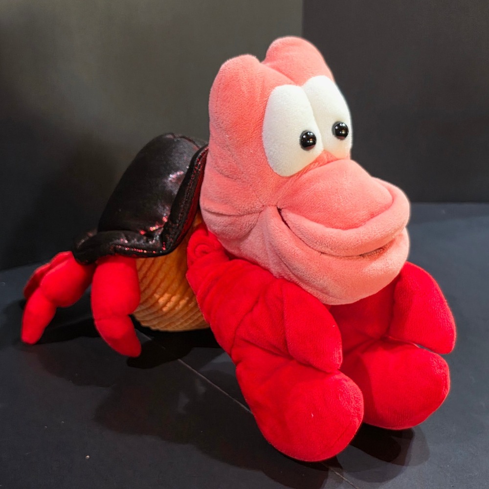 Disney Scentsy Buddy Sebastian Plush The Little Mermaid Crab 12"READ